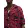 AllSaints Kaza Floral Print Relaxed Fit Shirt - Jt Blk/Sangria Red