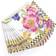 Mackenzie-Childs Paper Napkins Flower Market Cocktail 20-pack