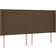 ManoMano Led Dark Brown Sänggavel 203cm