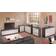 Xonox Home High-Gloss Smoke Silver Skænk 165x85cm