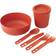 Sea to Summit Passage Spicy Orange Spisestel 6stk