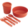 Sea to Summit Passage Spicy Orange Spisestel 6stk