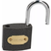 AB Tools 38mm Cast Iron Padlock With Hardened Shackle Padlocks Shed Gate Lock