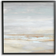 Stupell Abstract Gray Landscape Painting Black Framed Art 12x12"