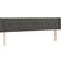 vidaXL Velvet with LED Light Sänggavel 183cm