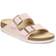 Birkenstock Arizona Birko-Flor Embossed Shiny Light Rose Two-Strap Sandals