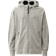 C.P. Company Diagonal Raised Fleece Goggle Zipped Hoodie - Grey Melange