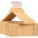 Songmics Wooden Wood/Rose Gold Galge 1.2cm 20st