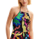 Desigual Jungle Design Halter Neck Jumpsuit - Multicolour