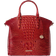 Brahmin Large Duxbury Satchel - Radiant Red Melbourne