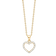 Mads Z Rhianna Pendant - Gold/Transparent