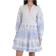 Neo Noir Malti Border Dress - White