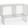 H&M af metalgitter Opbevaringsskab 90.6x65cm