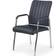 Halmar Vigor Black/Chrome Kontorstol 92cm