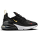 Nike Air Max 270 GS - Black/Gym Red/White/Saturn Gold