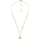 Michael Kors Precious Pavé Lock Layered Necklace - Gold/Transparent