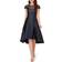 Adrianna Papell Mikado High Low Party Dress - Midnight