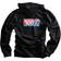 100% Classic Pullover Hoodie Fleece - Black