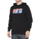 100% Classic Pullover Hoodie Fleece - Black