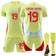 2024 UEFA European Championship Football Kit Spain Away No.19 Lamine Yamal