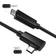 Nordic USBC-VR3MCC 5Gbps 3A 3.2 Gen1 USB C - USB C Angled M-M 3m