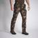 SOLOGNAC Robust Cargo Trousers Steppe 300 Camouflage Woodland Green Khaki