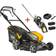 Texas Razor 4640TR-Li + HTX4000 (2x2.5Ah) Batteridrevet plæneklipper