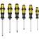 Wera 932/6 05018282001 Kraftform Chiseldriver + Rack 6pcs Skruetrækker
