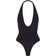 SKIMS Seamless Sculpt Deep Plunge Thong Bodysuit - Onyx