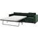 IKEA Vimle Dark Green Soffa 261cm 3-sits