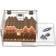 Wiaee Acrylic Humidor 50 Cigar Box