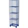 Kalager Design Wire Slim Navy Blue Bokhylla 174cm