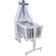 VitaliSpa Lettino Per Bambini Bianco Con Rulli 21.3x39.4"
