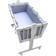 VitaliSpa Baby Crib with Rollers 21.3x39.4"