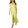 Never Fully Dressed Mosaic Lindos Dress - Lime