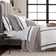 Matouk Lowell Boudoir Pillow Case White, Purple (40.6x30.5cm)