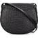 Liffner Maccheroni Saddle Bag - Embossed Black