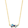 Joanli Nor Nadinenor Necklace - Gold/Blue/Transparent