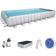 Bestway Power Steel Rectangular Pool Set 9.56x4.88x1.32m