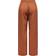 Only Trousers With Tie Belt - Brown/Mocha Bisque