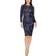 Dress The Population Emery Sequin Dress - Navy