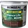 Ronseal One Coat Fence Life Wood Protection Brown 9L