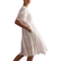 ME+EM Cheesecloth Broderie Short Swing Dress + Belt - White