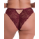 Curvy Kate Lace Daze Brazilian Brief - Claret Red