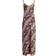 AllSaints Bryony Tahoe Midi Slip Dress - Tan Brown