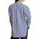 Ralph Lauren Oversize Fit Striped Cotton Shirt - Autumn Royal/White