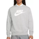 Nike Men's Sportswear Club Fleece Graphic Crew - Dark Grey Heather