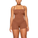 SKIMS Seamless Sculpt Strapless Shortie Bodysuit - Bronze