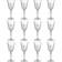 RCR Melodia White Wine Glass 21cl 12pcs