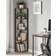 Borough Wharf Verdon Corner Brown/Black Book Shelf
